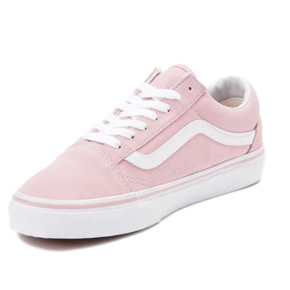chalk pink old skool vans